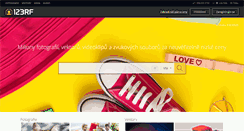 Desktop Screenshot of cz.123rf.com